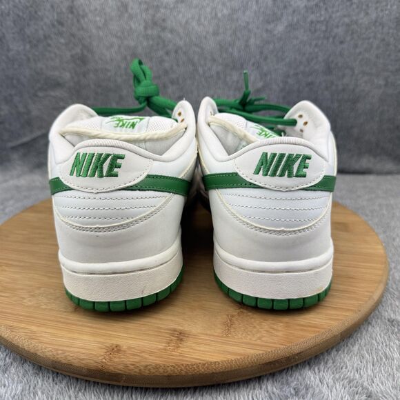 Vintage Nike SB Dunk Low Shoes Mens Size 10 Green White St Patty 304292-133 - Picture 2 of 11
